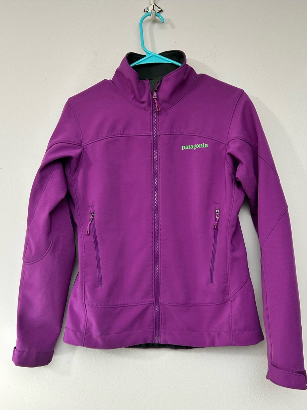 Patagonia Polartec Purple Women's Ski Athletic Softshell Jacket Size S